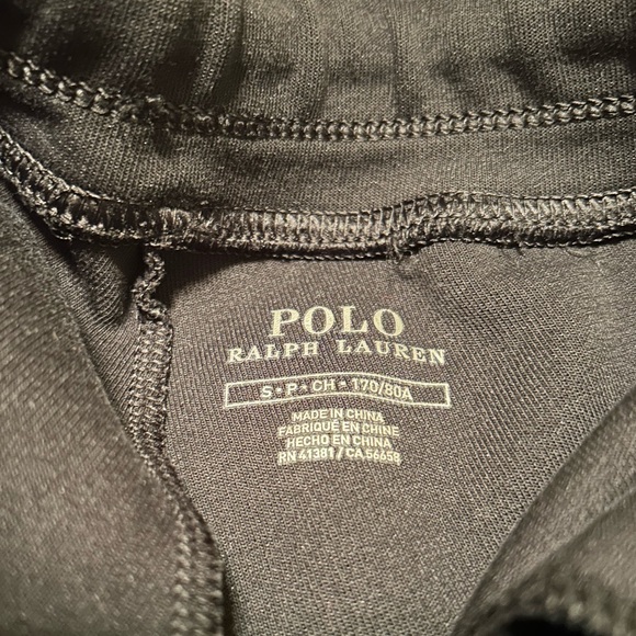 Polo Ralph Lauren Black Jogger Sweatpants Black Small - Picture 2 of 4